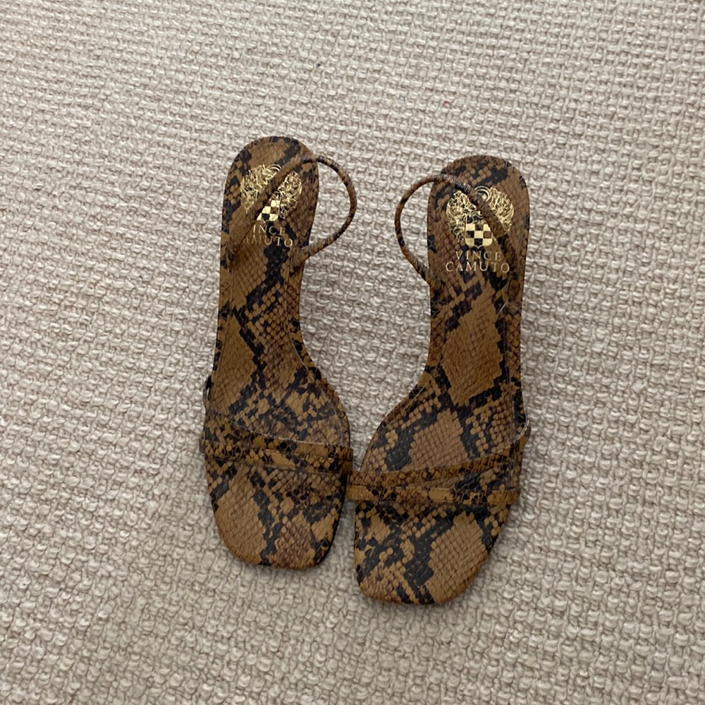 vince camuto sling back kitten heel